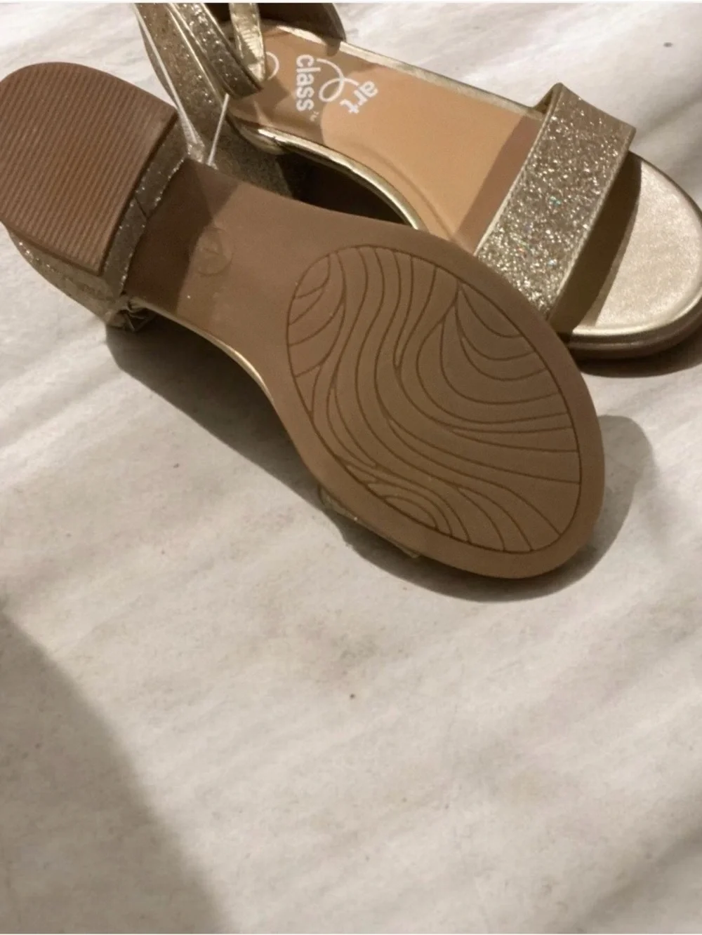 Buy 1 get one 50% off Kids' Fannie Heeled Sandals - art class™ Gold 1
